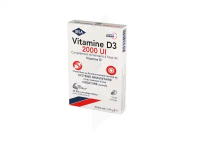 Vitamine D3 2000 Ui Filmtec Film Orodispersible B/30 à Paris