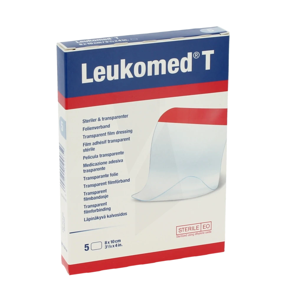 Leukomed T, 8 Cm X 10 Cm (ref. 72381-04), Bt 5