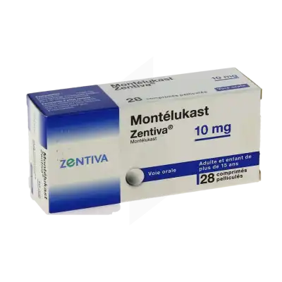 Montelukast Zentiva 10 Mg, Comprimé Pelliculé à VIC-LE-COMTE