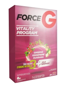 Nutrisanté Force G Vitality Program 20 Ampoules