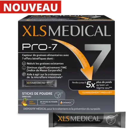 Xls Médical Pro 7 Coaching Poudre 90 Sticks
