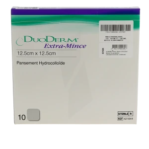 Duoderm Extra Mince Pansement Hydrocolloïde Stérile 12,5x12,5cm B/10