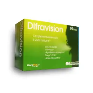 Difravision Gélules Anti-vieillissement Oculaire B/60 à VILLENAVE D'ORNON