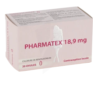 Pharmatex 18,9 Mg, Ovule B/20