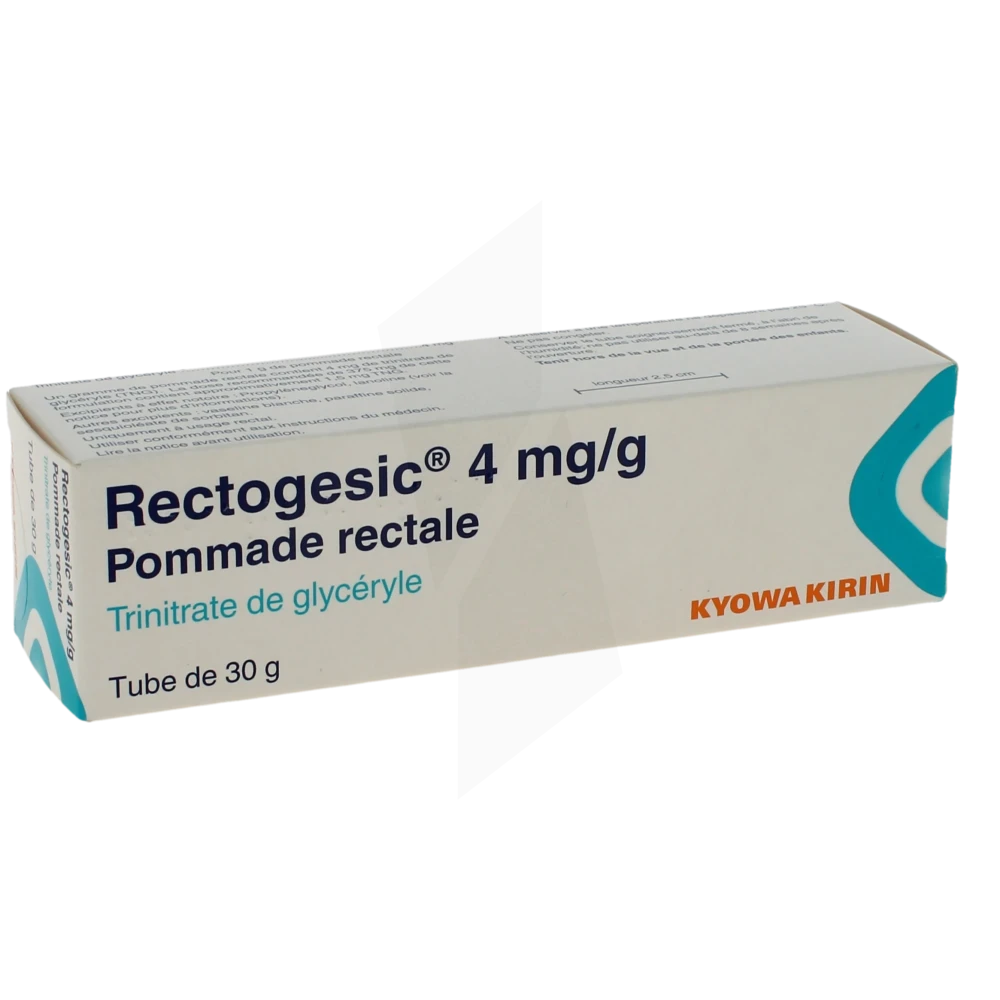 Rectogesic 4 Mg/g, Pommade Rectale