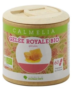 Calmelia Gelée Royale Bio 100mg Gélules  Boîte De 60