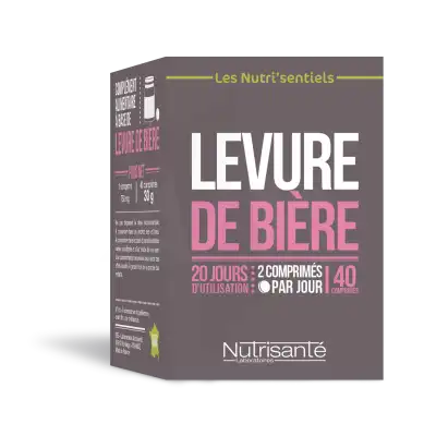 Nutrisanté Nutrisentiels Bio Levure De Bière Gélules B/45 à Pessac