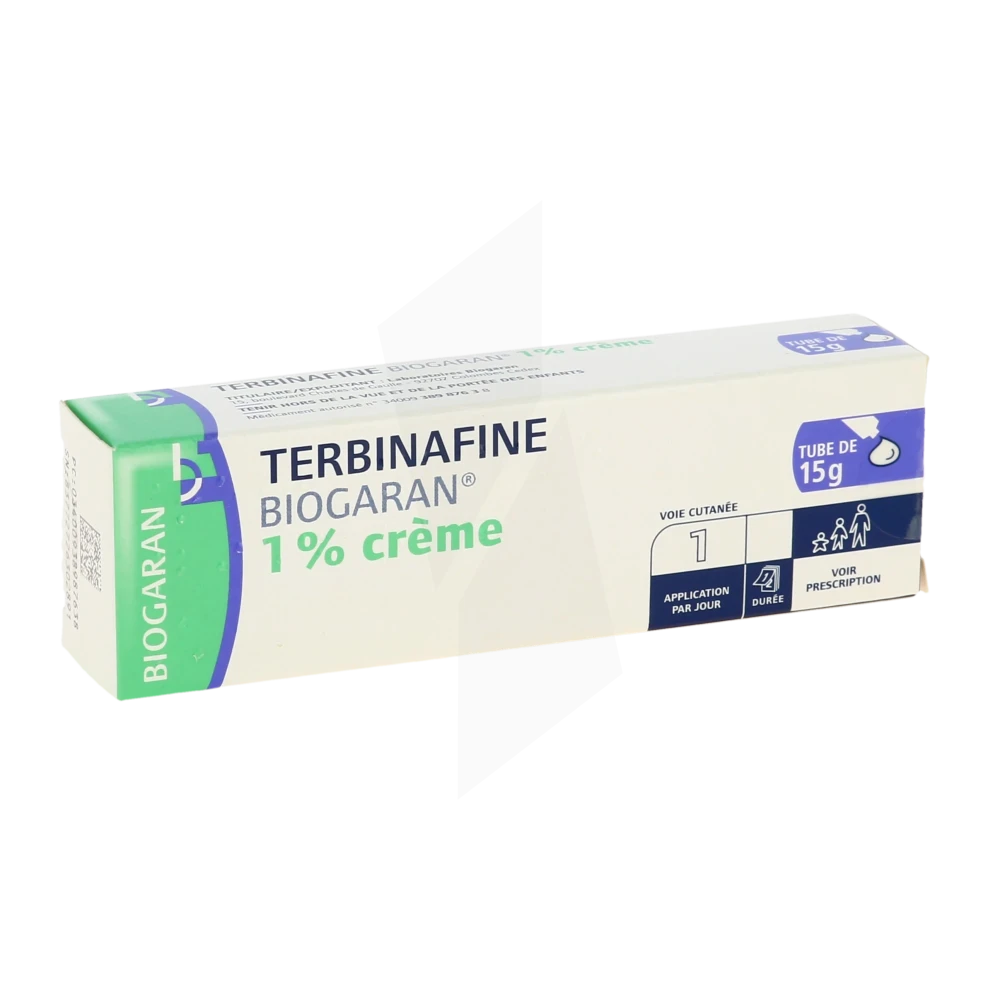Terbinafine Biogaran 1 %, Crème