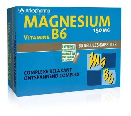 Arkovital Magnésium Vitamine B6 Gélules B/60