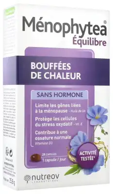 Menophytea Bouffees De Chaleur Sans Hormone Caps B/28 à SAINT-MARTIN-DU-VAR