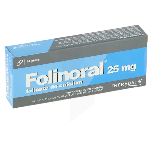 Folinoral 25 Mg, Gélule