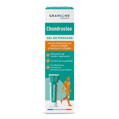 Chondrosteo+ Gel De Massage Confort Musculaire 100ml à Paray-le-Monial
