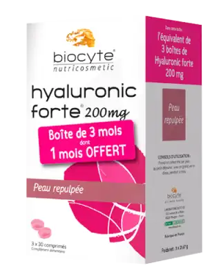 Hyaluronic Forte 200mg Cpr 3b/30 à Saint-Vallier