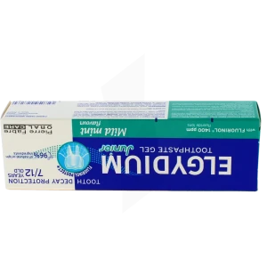 Elgydium Junior Protection Caries Pâte Dentifrice Menthe Douce 7-12ans T/50ml