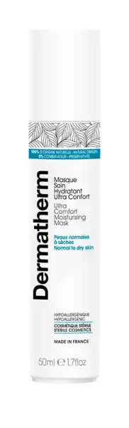 Dermatherm Masque Soin Hydratant Ultra Confort 50ml