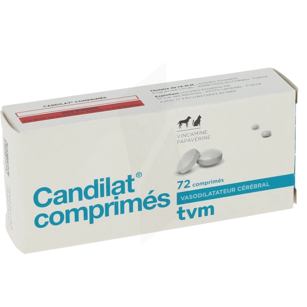 Candilat 5,0 Mg/9,0 Mg Comprimes Pellicules Pour Chiens Et Chats, Comprimé Pelliculé