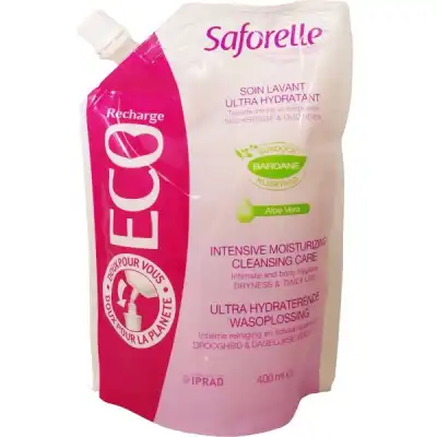 Saforelle Solution Soin Lavant Ultra Hydratant Eco-recharge/400ml à Bordeaux