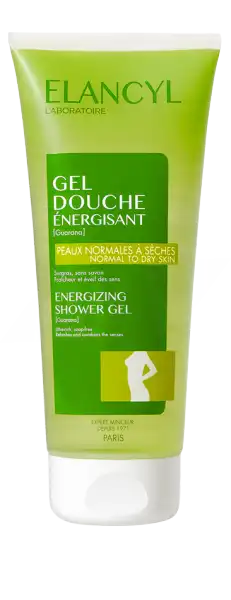 Elancyl Soins Bénéfiques Corps Gel Douche énergisant 200ml