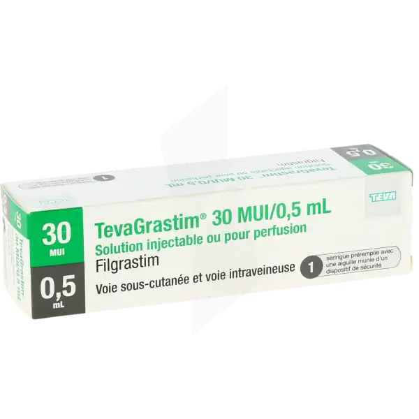 Tevagrastim 30 Mui/0,5 Ml, Solution Injectable Ou Pour Perfusion