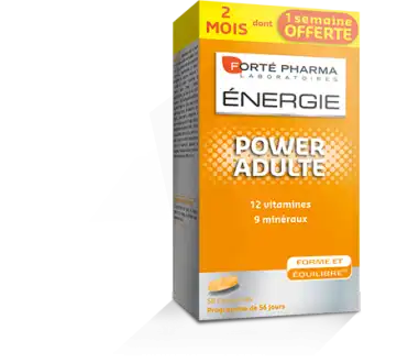 Energie Power Adulte Comprimés B/56 à CHAMBÉRY