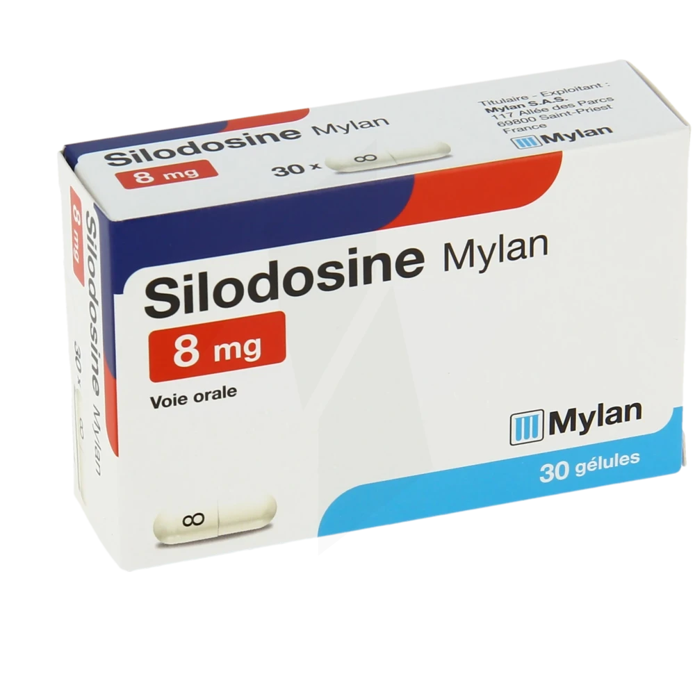 Silodosine Viatris 8 Mg, Gélule