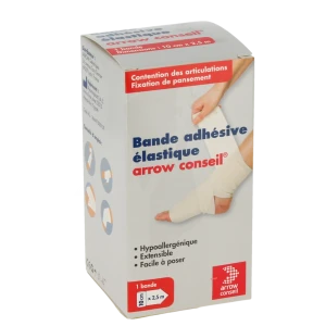 Bande Adhesive Elastique Awc 10cm X 2,5m