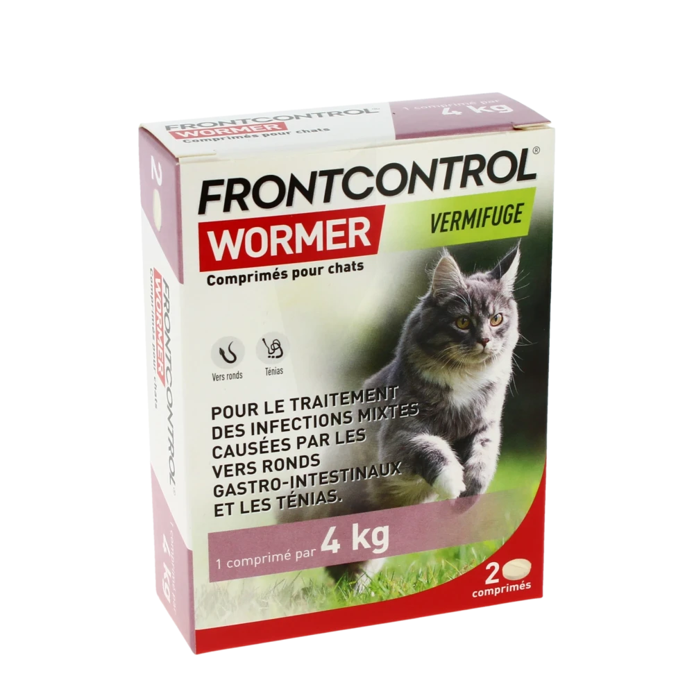 Frontcontrol Wormer Comprimés Chat B/2