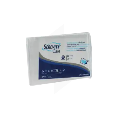 ONTEX SERENITY CARE Gant toilette non tissé taille 7/8 Sachet de 50