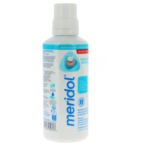 Meridol Protection Gencives Bain De Bouche Sans Alcool Flacon De 400 Ml