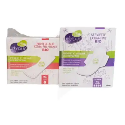 Unyque Bio Serviette Périodique Super + Protège-slip Pocket Pack à  NICE