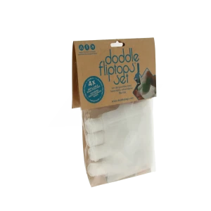 Gourdes Reutilisables Flip Tops Doddle Bags Pack/4