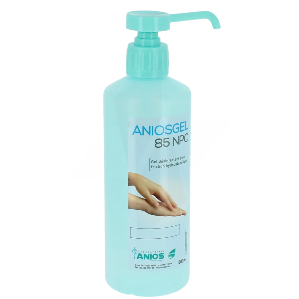 Aniosgel 85 Npc Gel Hydroalcoolique Désinfectant Mains Fl Pompe/500ml