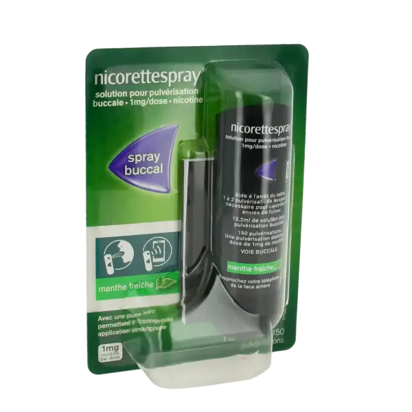 Nicorettespray 1 Mg/dose, Solution Pour Pulvérisation Buccale