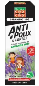 Cinq Sur Cinq Natura Shampooing Anti-poux Lentes Lavande 100ml à Labarthe-sur-Lèze