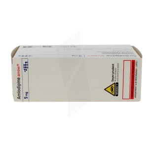 Amlodipine Arrow 5 Mg, Gélule