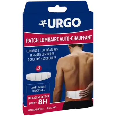 Urgo Patch Lombaire Auto-chauffant Boîte De 4 à Montricoux