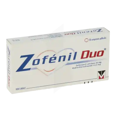 Zofenilduo 30 Mg/12,5 Mg, Comprimé Pelliculé à Ris-Orangis