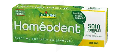 Boiron Homéodent Soin Complet Dentifrice Citron T/75ml