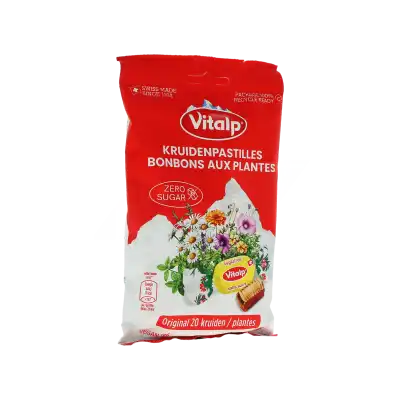 Vitalp Bonbon 20 Plantes Sans Sucre Sachet De 75 G à Saint-Médard-en-Jalles