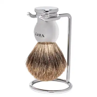 Vitry Homme Blaireau Best Badger + Support Métal à Paris