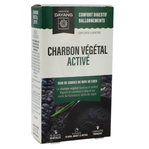 Dayang Charbon Végétal Activé 45 Gélules