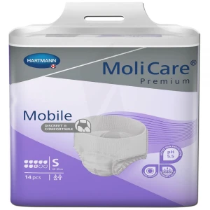 Molicare Premium Mobile 8 Gouttes - Slip Absorbant - Taille S B/14