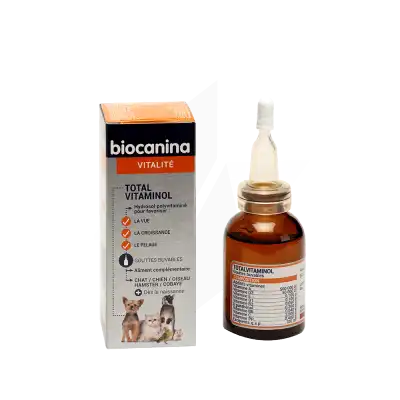 Biocanina Biocatonic Total Vitaminol Solution Buvable Fl/30ml