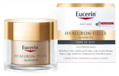 Eucerin Hyaluron-filler + Elasticity Thiamidol Emuls Soin De Nuit Pot/50ml à BIGANOS