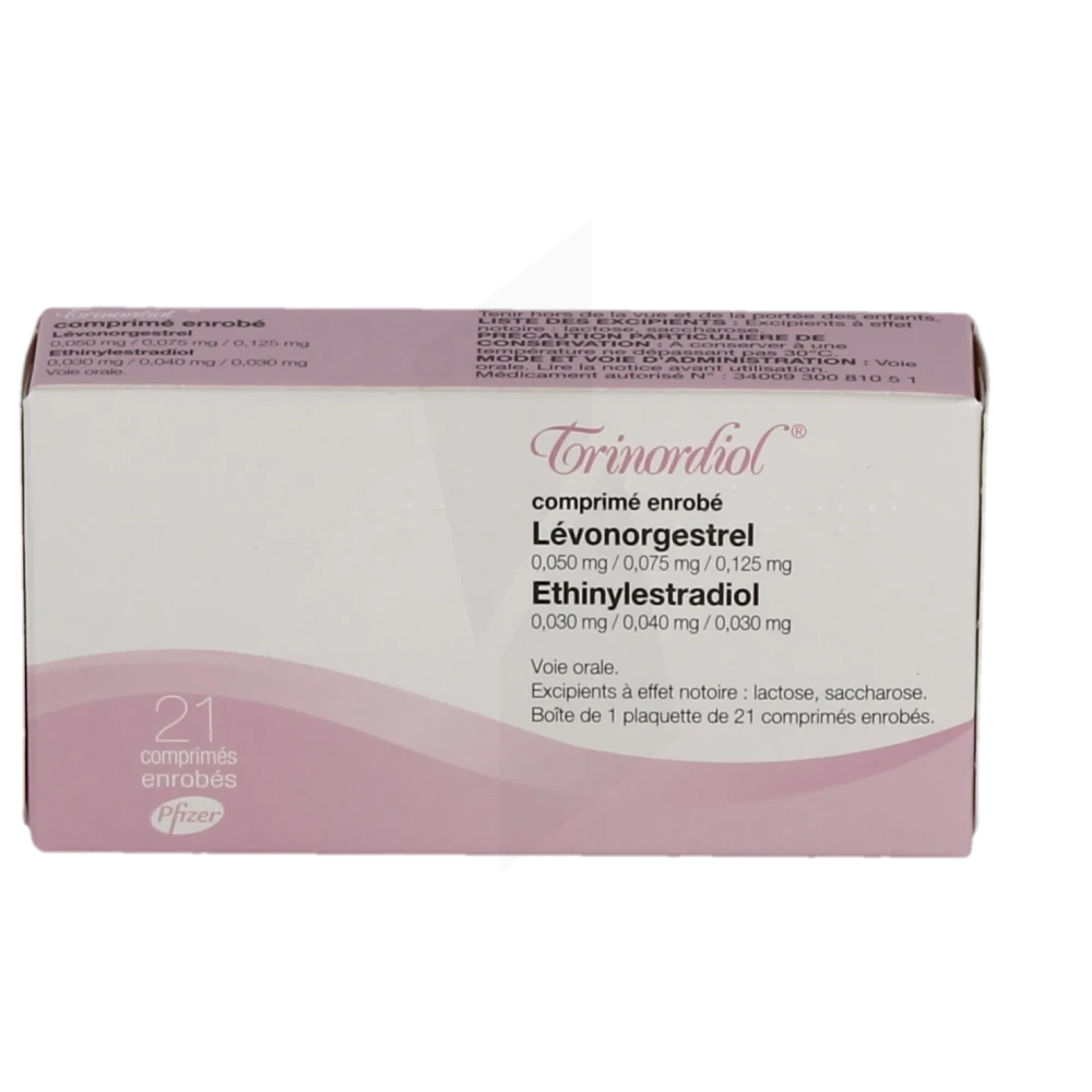 Pharmacie de la Basoche - Médicament Trinordiol, Comprimé Enrobé ...