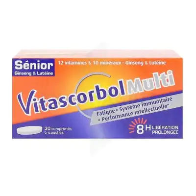 Vitascorbolmulti Senior 30 Cpr à St Médard En Jalles
