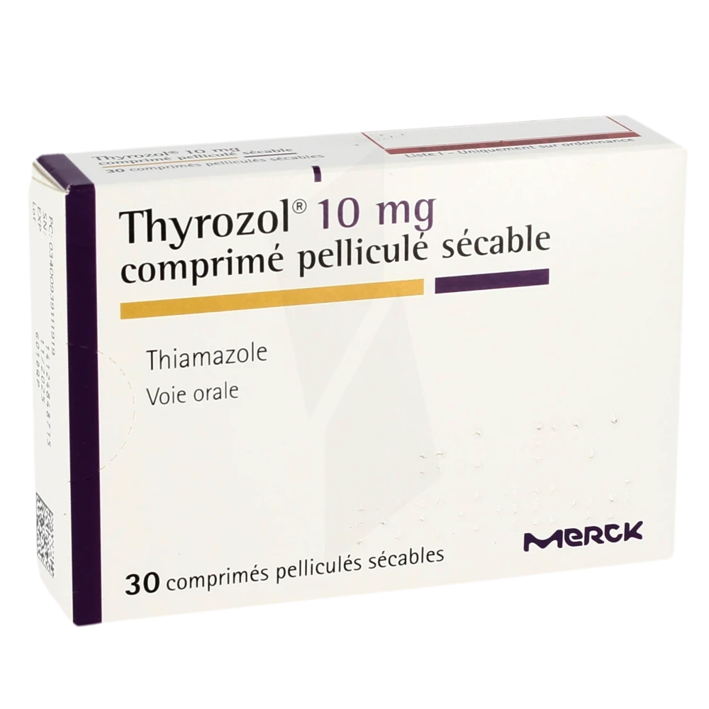 Thyrozol 10 Mg, Comprimé Pelliculé Sécable