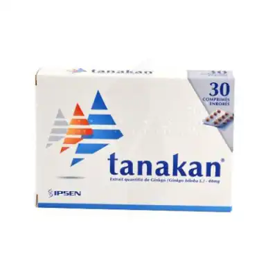 Tanakan 40 Mg, Comprimé Enrobé Pvc/alu/30 à LA TESTE DE BUCH