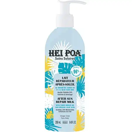 Hei Poa Monoï Solaire Ao Lait Réparateur Après-soleil Fl/250ml