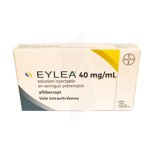 Eylea 40 Mg/ml, Solution Injectable En Seringue Préremplie
